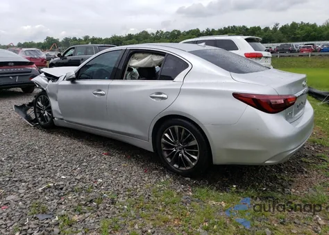 2019 Infiniti Q50 Luxe from USA, damaged, VIN JN1EV7AR6KM559063